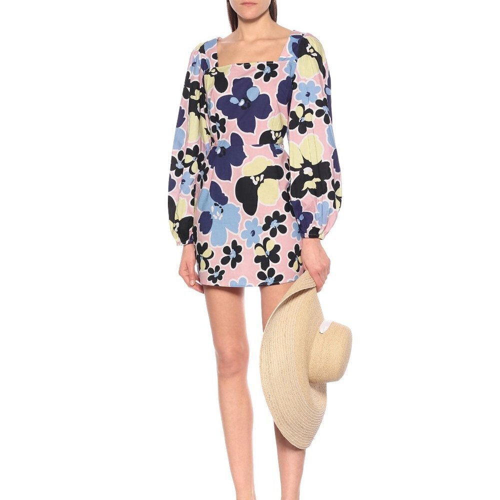 Alexandra Miro Heidi Floral Minidress Size M Nwt